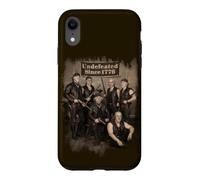 Custodia per iPhone XR Vintage Patriotic 1776 American Founding Father Bikers