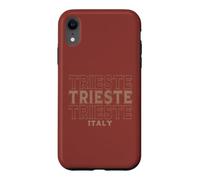 Custodia per iPhone XR Vintage Trieste Italia