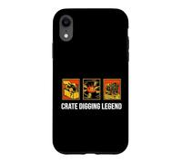 Custodia per iPhone XR Vinyl Record Collector Crate Digging Legend