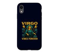 Custodia per iPhone XR Virgo Vibes Forever Astrologia Zodiaco Vergine Oroscopo