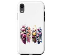 Custodia per iPhone XR Vivace acquerello floreale Bloom Bouquet Art
