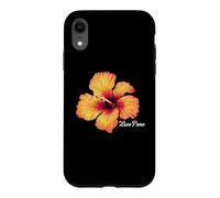 Custodia per iPhone XR Vivere Pono ibisco Hawaii equilibrio natura armonia aloha ohana