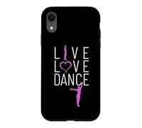 Custodia per iPhone XR Vivi ama balla devi ballare la vita mia passione è la danza.