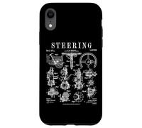 Custodia per iPhone XR Volante Auto Meccanico Auto Vintage Brevetto