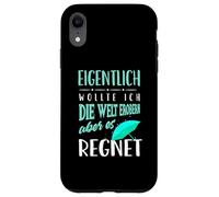 Custodia per iPhone XR Volevo conquistare il mondo, ma lo pianga