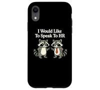 Custodia per iPhone XR Vorrei parlare con Hr dicendo scherzo lavoratore autonomo