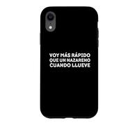 Custodia per iPhone XR Voy más rápido che un nazareno cuando llueve