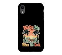 Custodia per iPhone XR Wake Me When We Dock Divertente Crociera Bradipo