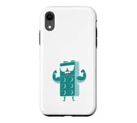Custodia per iPhone XR Want To See My Six Pack Giocattoli di costruzione di edifici