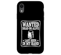 Custodia per iPhone XR Wanted Poster 10 mm Socket Meme Car Guy Funny Mechanic