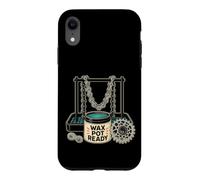 Custodia per iPhone XR WAX POT READY Bicicletta Cura della Catena Officina