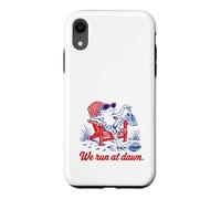 Custodia per iPhone XR We Run At Dawn Frog Divertente