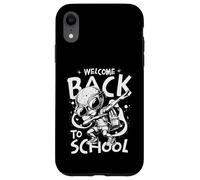 Custodia per iPhone XR Welcome Back To School Alien Dab Illustration Cool Student