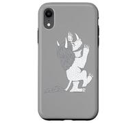 Custodia per iPhone XR Where the Wild Things Are Three Horned Monster