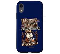 Custodia per iPhone XR Whisky Is Water Without The Bad Parts Mouse con Scotch