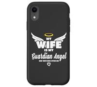 Custodia per iPhone XR Wife Is My Angel She Watches Over Me In Memory