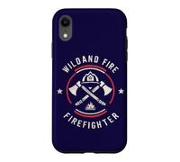 Custodia per iPhone XR Wildland - Emblema antincendio con citazione Wiland Fire fighter