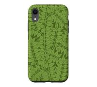 Custodia per iPhone XR William Morris Branch Botanical Pattern Floreale Foresta Foglie