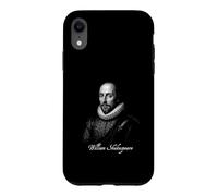 Custodia per iPhone XR William Shakespeare Rinascimento Poeta Ritratto Iconico