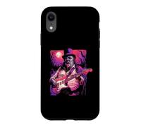 Custodia per iPhone XR Winston Churchill Vampire Suonare Chitarra British Music Band