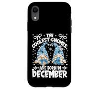 Custodia per iPhone XR Winter Birthday Gnomes For Women Who Are Born In December