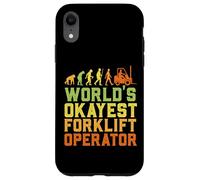 Custodia per iPhone XR World's Okayest Certified Forklift Operator Evolution