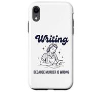 Custodia per iPhone XR Writing Funny Story Teller Women Ficiton