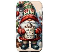 Custodia per iPhone XR Xmas Hot Chocolate Gnome For Women And Christmas Mug