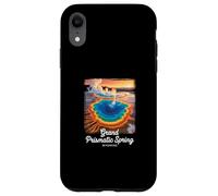 Custodia per iPhone XR Yellowstone Grand Prismatic Spring, Wyoming