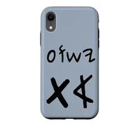 Custodia per iPhone XR Yeshua Aleph Tav Gesù Primo Ultimo in Ebraico Paleo (nero)