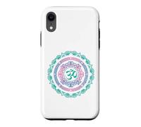Custodia per iPhone XR Yoga Mandala Om Simbolo Buddha Yogi Regalo