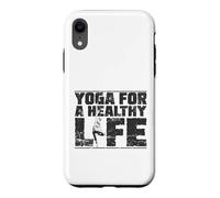 Custodia per iPhone XR Yoga per una vita sana