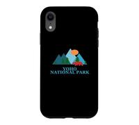 Custodia per iPhone XR Yoho National Park in Canada Nature Vacation Souvenir Design