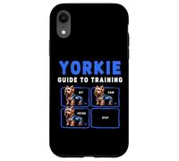Custodia per iPhone XR Yorkie Guida all'allenamento Sit Paw Stay