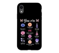 Custodia per iPhone XR You Are Flower Beautiful Christian Religious Bible Verse