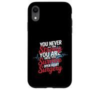 Custodia per iPhone XR You Never Know Until You Survive Heart Surgery -