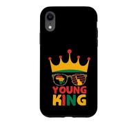 Custodia per iPhone XR Young King African American Black History Juneteenth