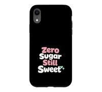Custodia per iPhone XR Zero Sugar Lifestyle Keto Low Carb Glucosio Control