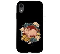 Custodia per iPhone XR Zodiaco Cinese Lucky Pig