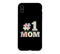 Custodia per iPhone XS Max #1 Mamma Numero Uno Madre Donne Grafiche Distressed