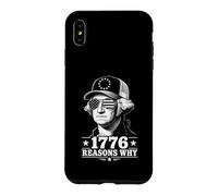 Custodia per iPhone XS Max 1776 Motivi per cui divertente 4 luglio George Washington