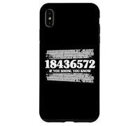 Custodia per iPhone XS Max 18436572 Se Conosci 18436572 Ordine di sparo Big Block V8 Car