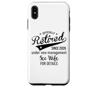 Custodia per iPhone XS Max 2026 Im Retired Under New Management See My Wife for Details