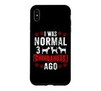 Custodia per iPhone XS Max 3 CHIHUAHUAS AGO Divertenti cuccioli di Chias Chi-Chi Cani