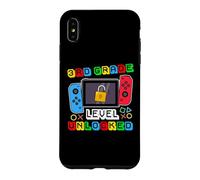 Custodia per iPhone XS Max 3rd grade Level Unlocked Gamer Back to School Boy