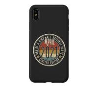 Custodia per iPhone XS Max 5° Compleanno Vintage Aprile 2021 Retro Limited Edition