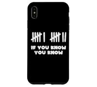 Custodia per iPhone XS Max 6 7 Meme divertente 67 Se conosci sei sette ragazzi giovani bambini