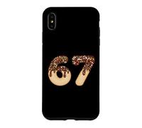 Custodia per iPhone XS Max 67 Meme al cioccolato gelato 67 Sei sette 6 7
