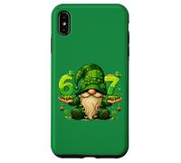 Custodia per iPhone XS Max 67 Six Seven Meme St Patricks Day Gnomo divertente trifoglio irlandese