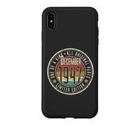 Custodia per iPhone XS Max 79° Compleanno Vintage Dicembre 1947 Retro Edizione Limitata